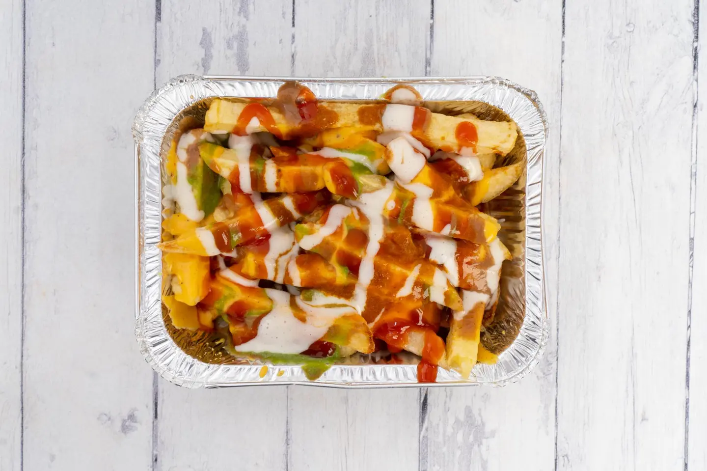 French Fries With Sauce - Small