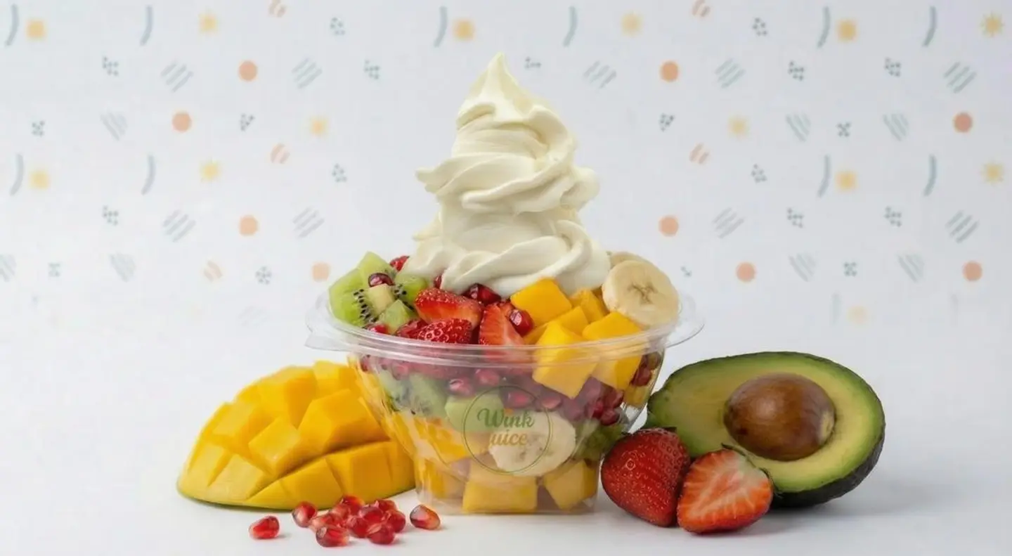 Salad Platter With Ice Cream - Small