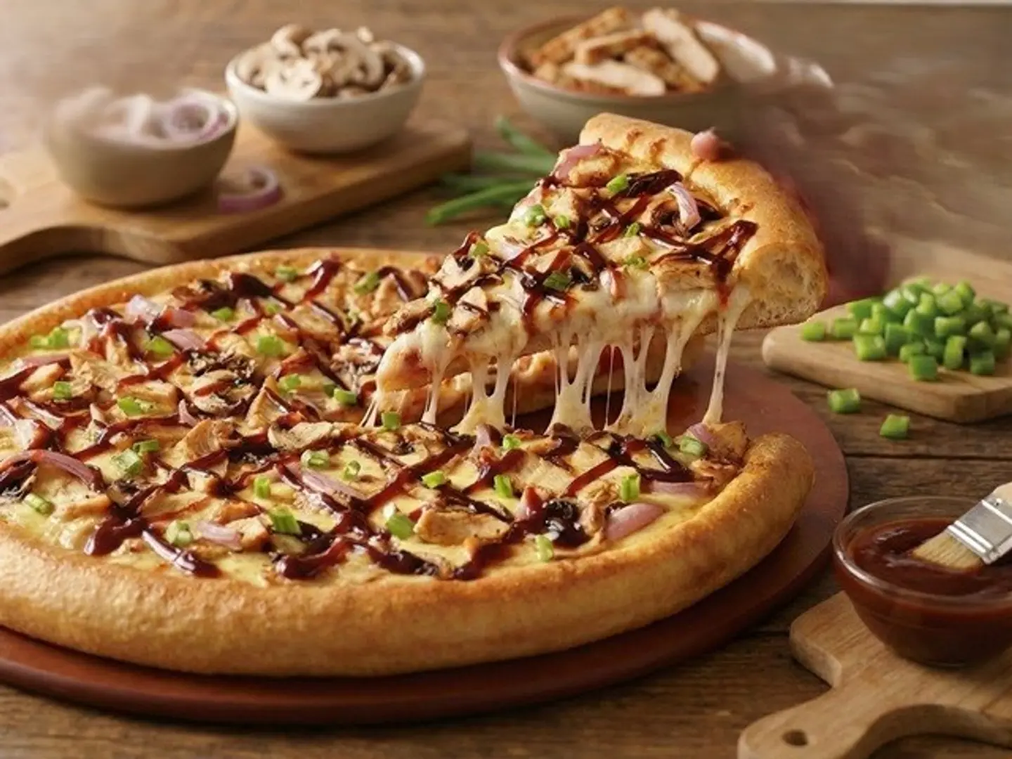Bbq Chicken Pizza - Mini