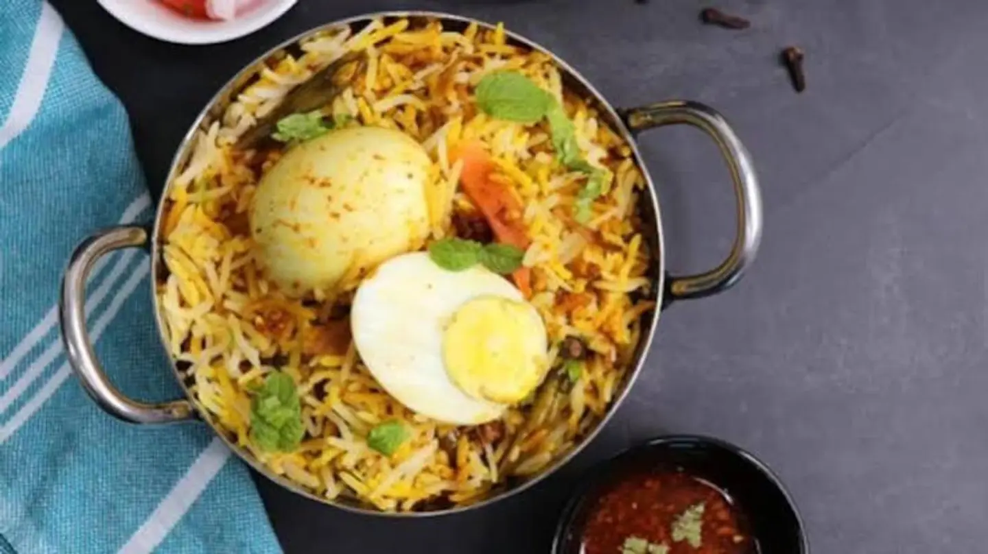 Egg Biryani - Single