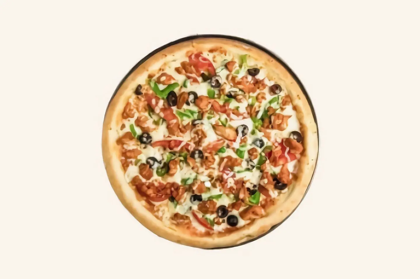 Chicken Pizza With Vegetables - Small