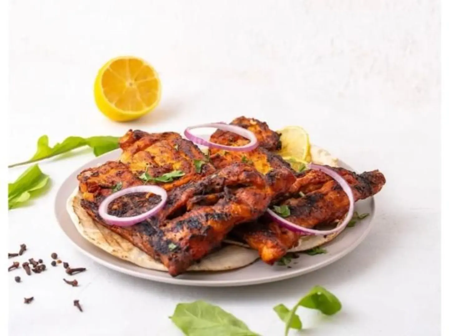 دجاج فحم - نص حبة دجاج