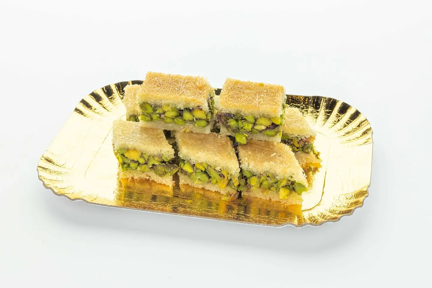 Crystal Kunafah With Pistachio - Half A Kilo