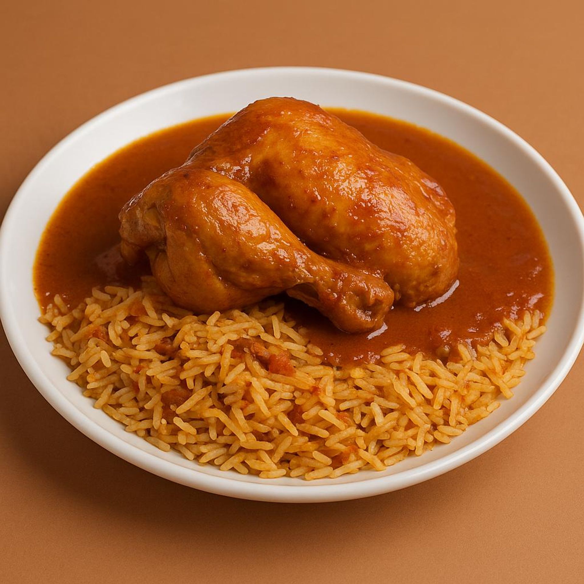 دجاج مرقي مع الارز - نص حبة دجاج