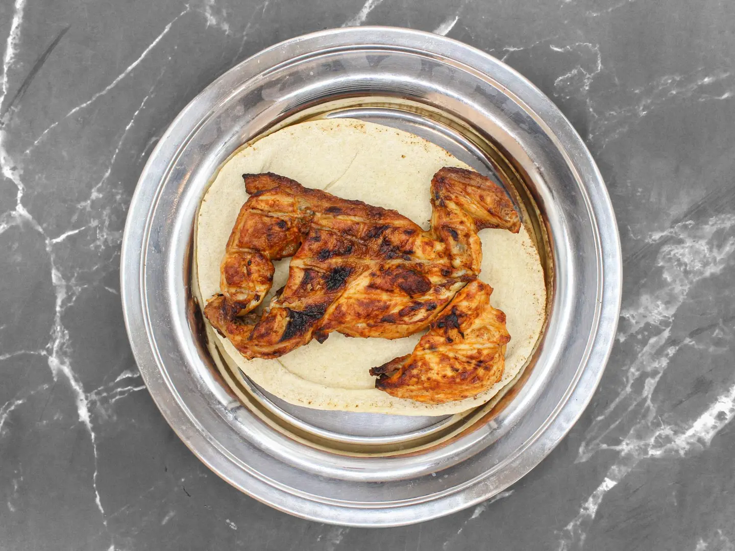 Plain Charcoal Grilled Chicken - Half Charcoal Chicken Plain