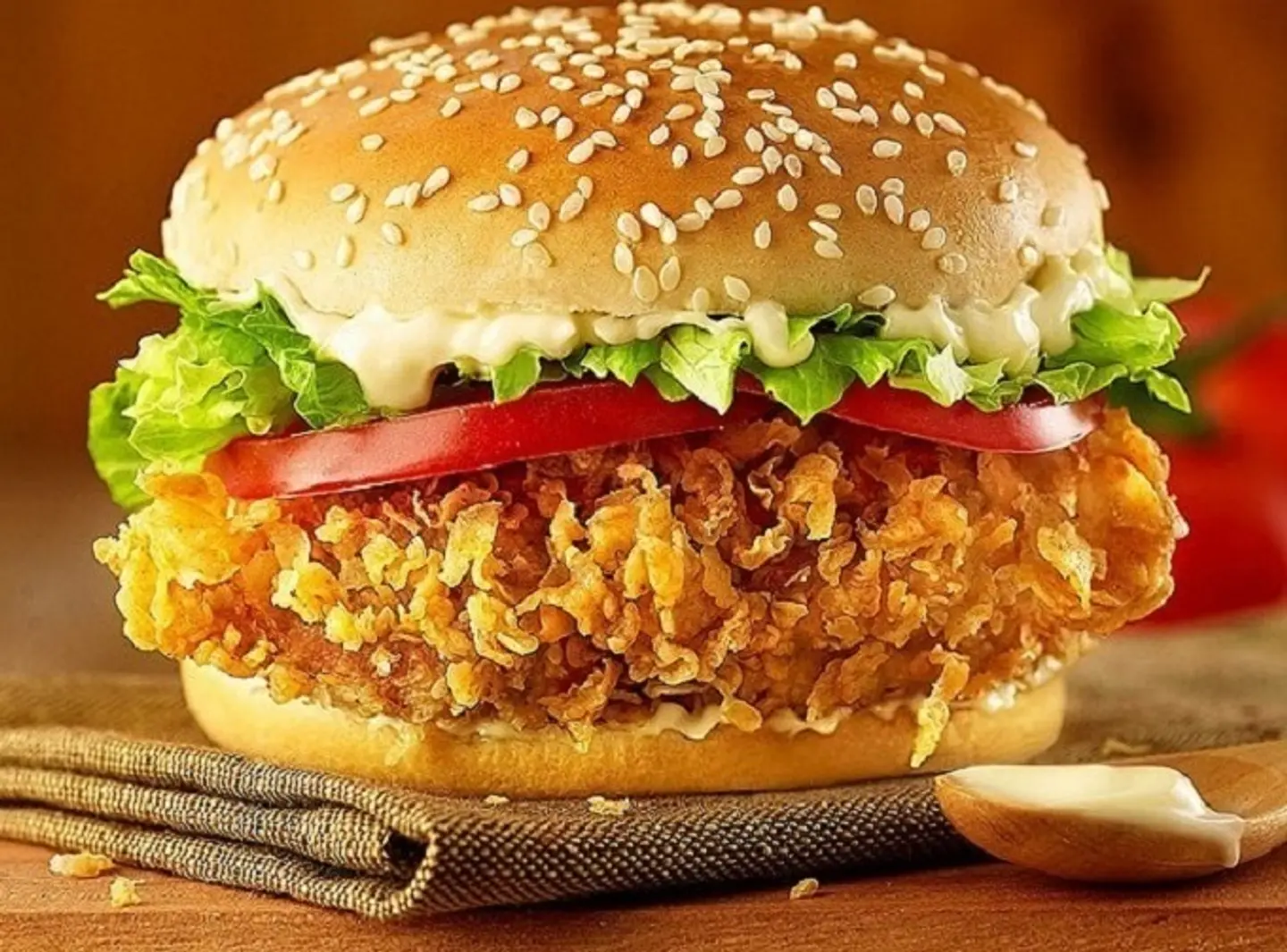برجر كريسبي - صغير