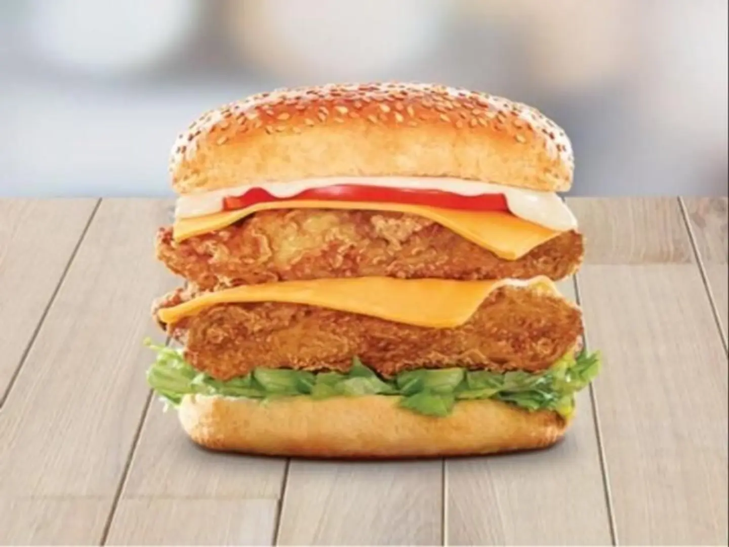 Triple Fish Burger - Sandwich