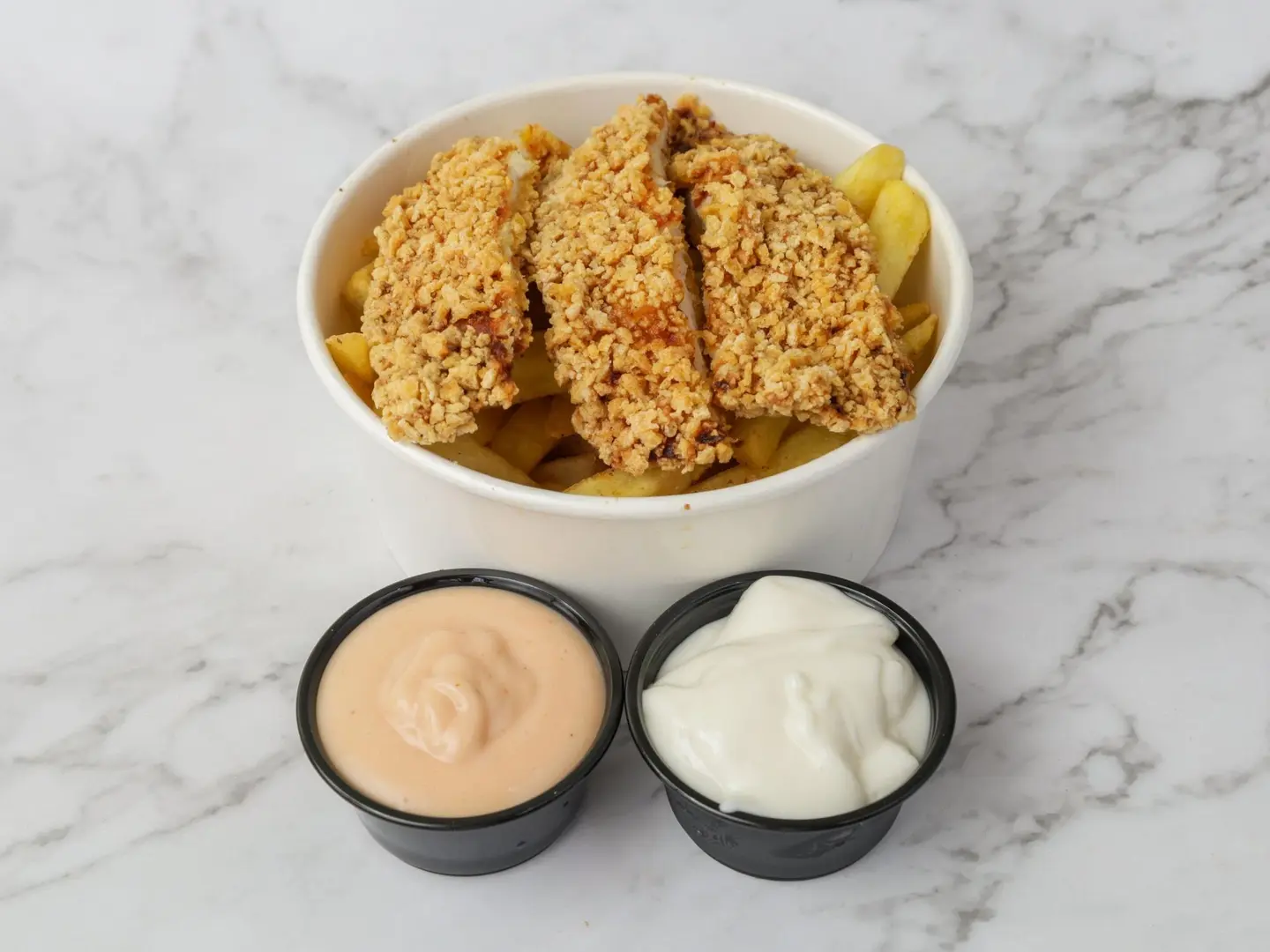 تشكن ستربس - قطعة