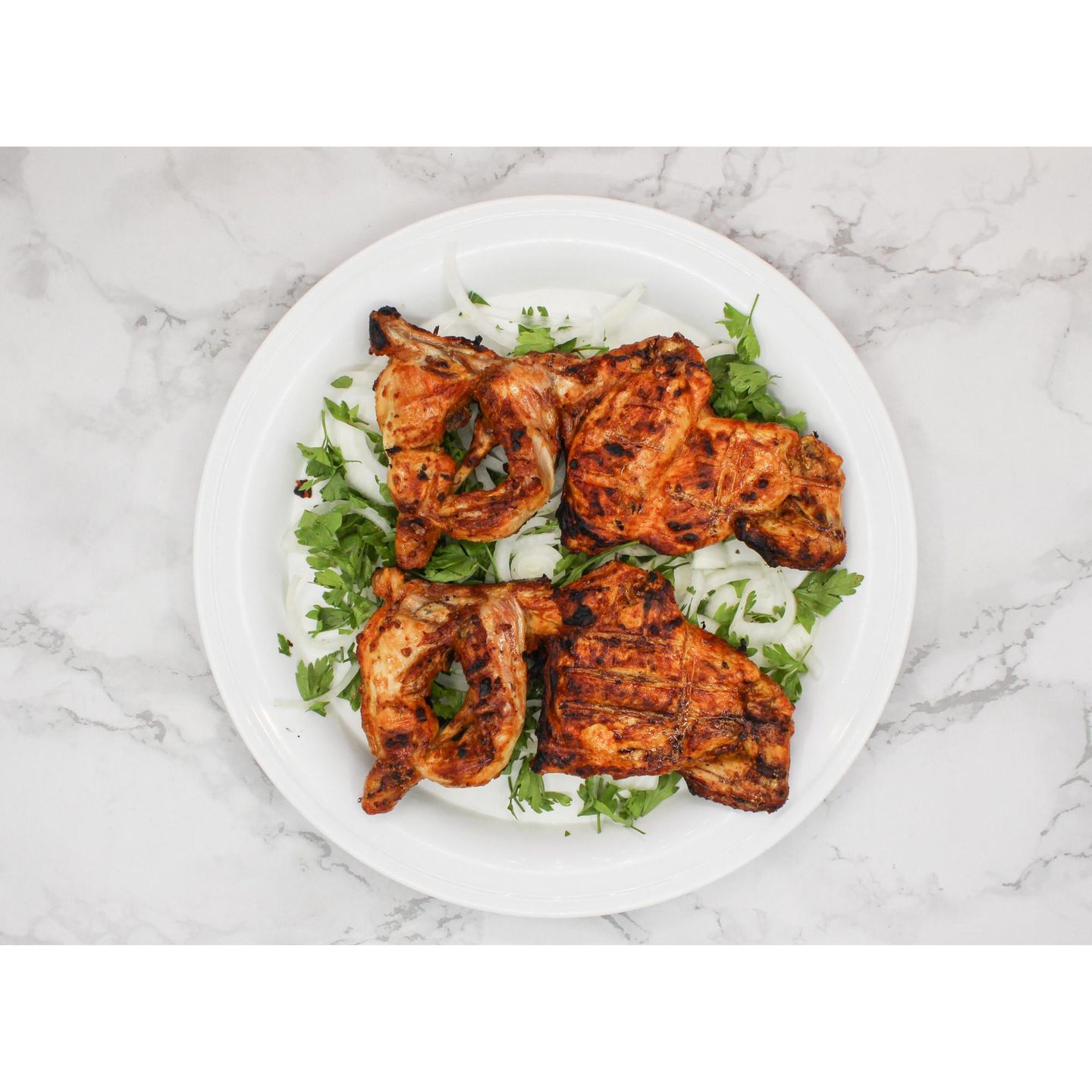 Plain Charcoal Chicken - Half A Chicken