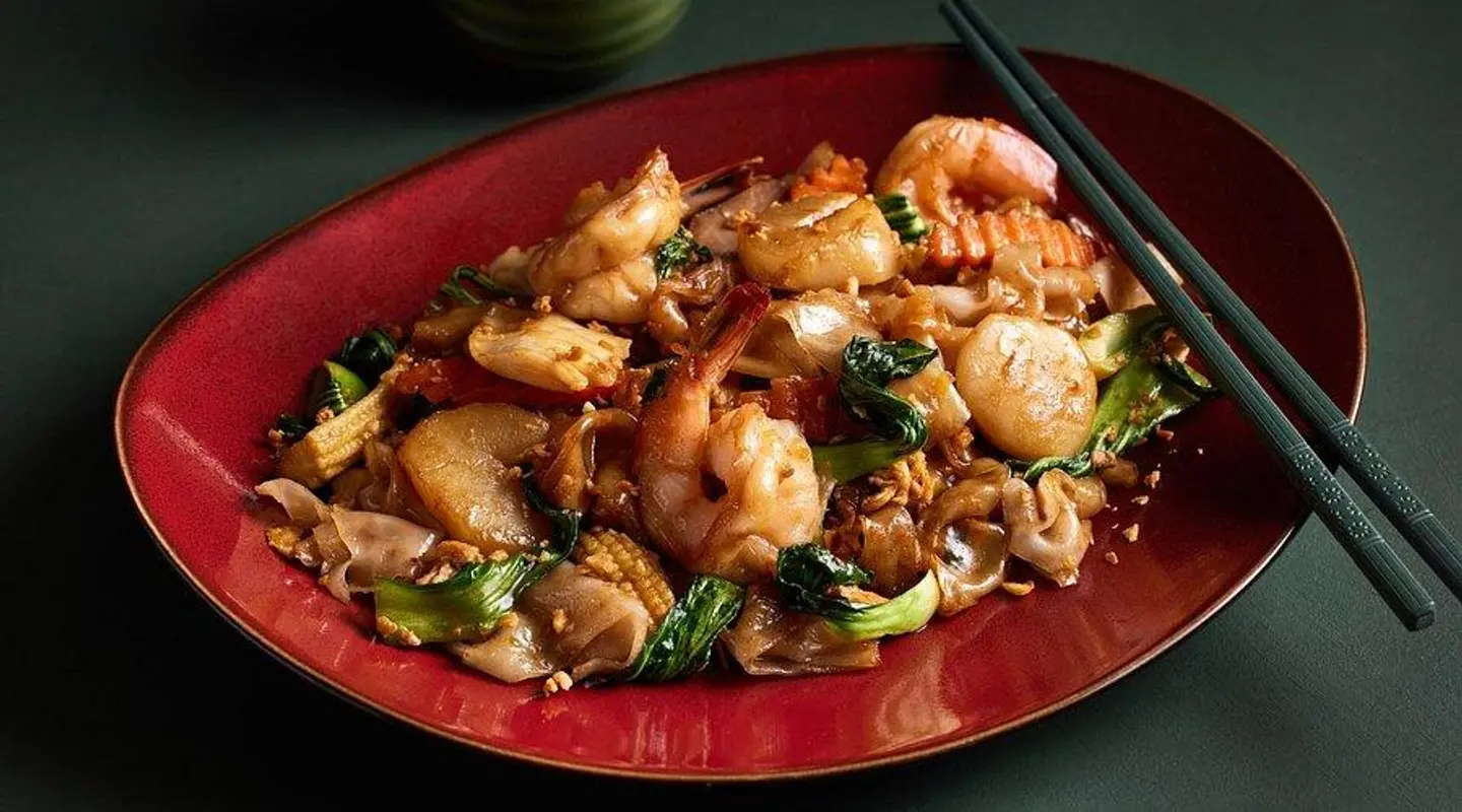 Pad Pak Kanar Shrimp - Small