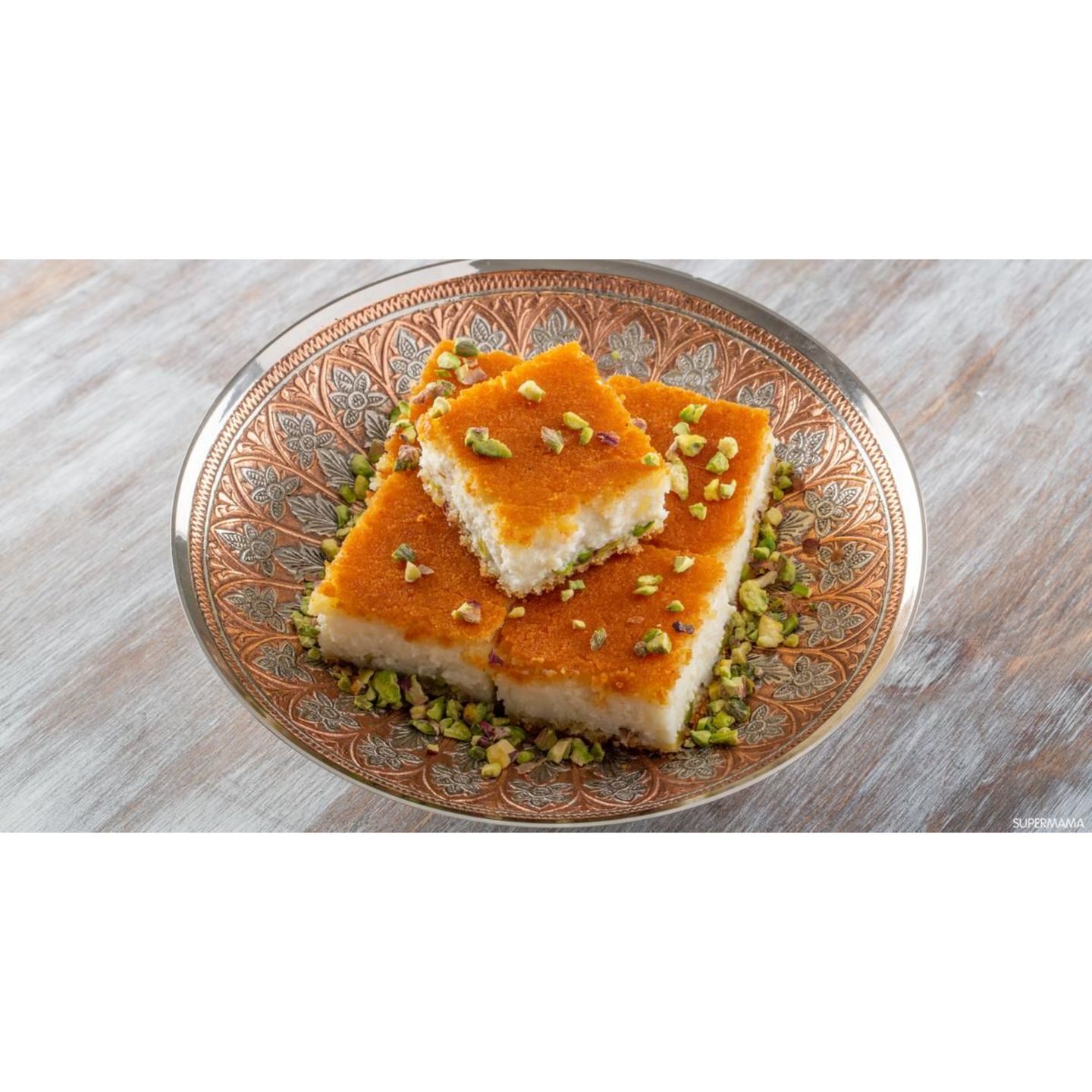 بسبوسة بالقشطة - ربع كيلو
