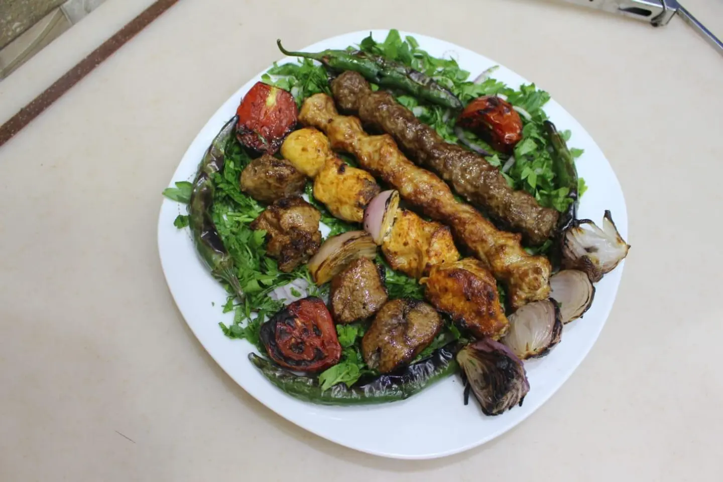 Mixed - Single Portion 4 Skewers