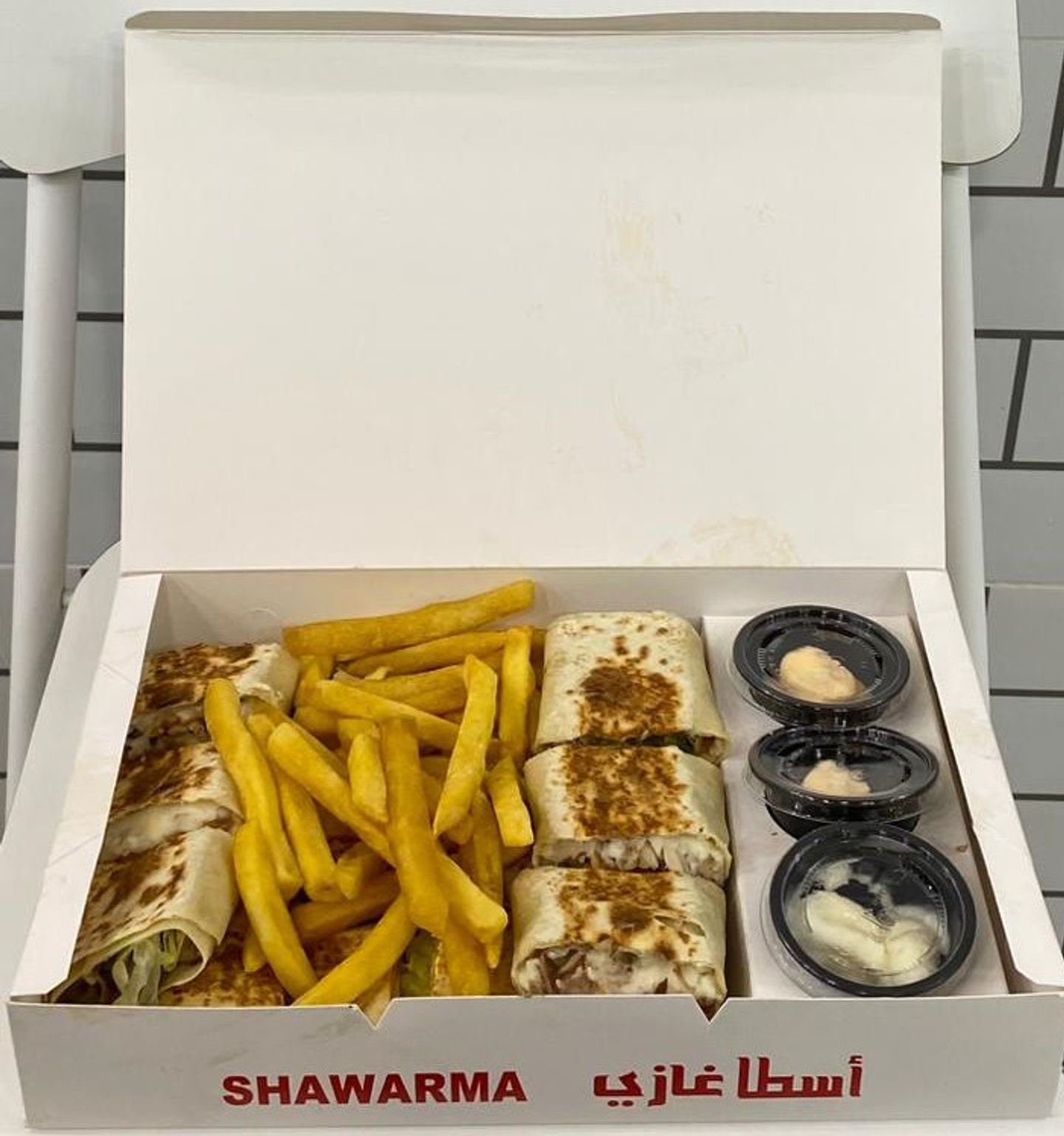 شاورما عربي بالجبن - 6 قطع