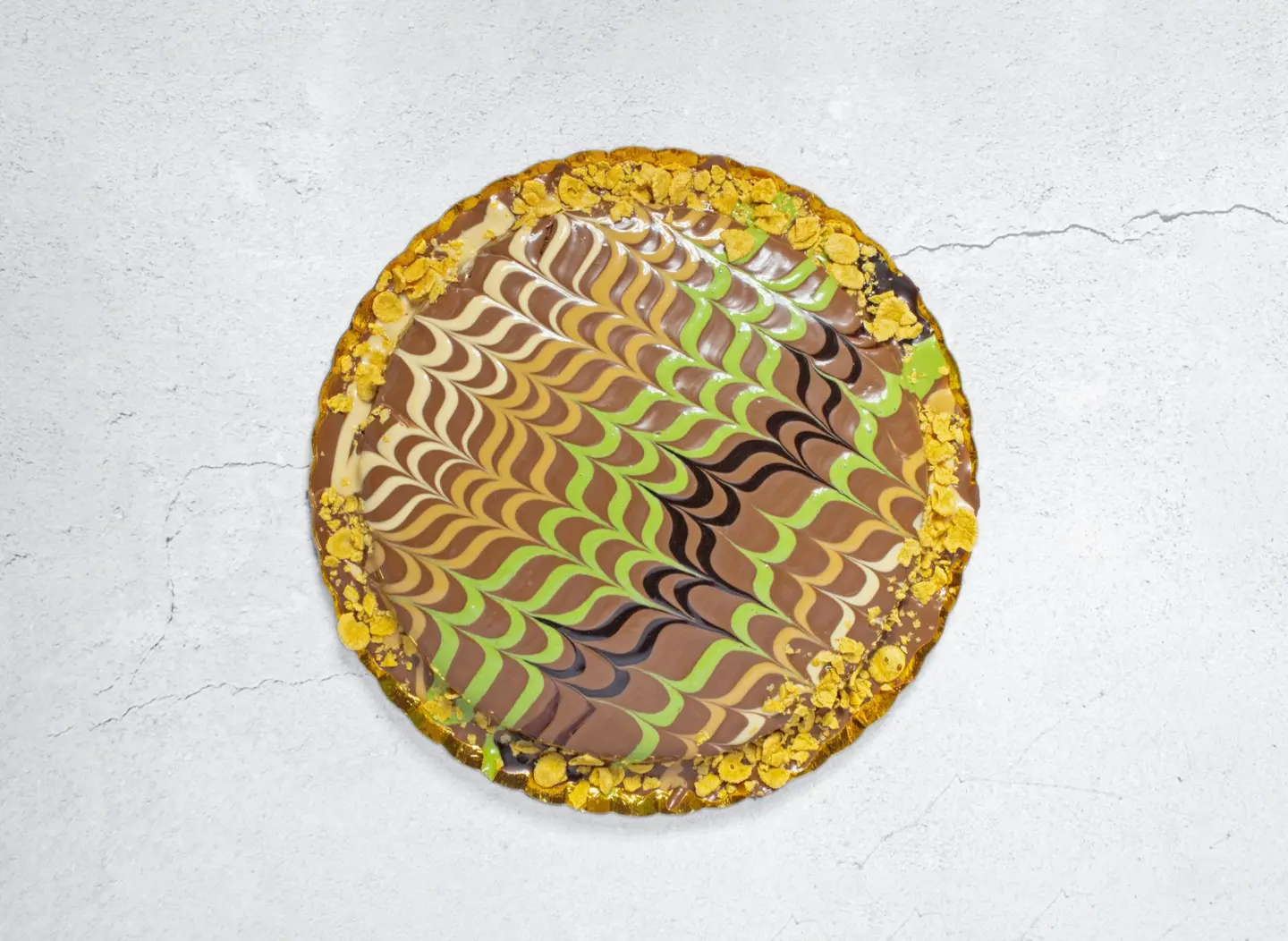 كنافة قشطه ميكس صوصات صغير