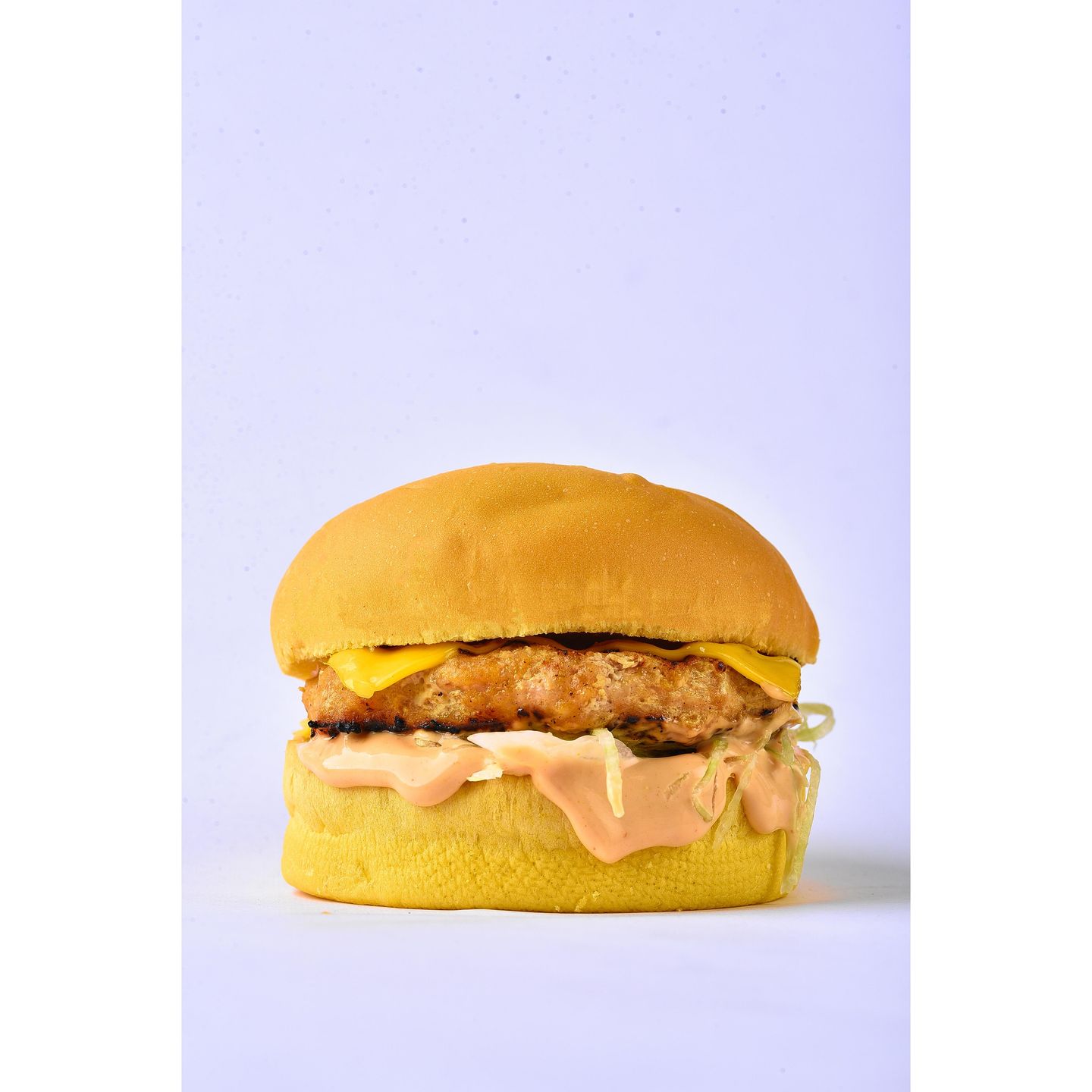Chicken Burger In Single Potato Bread - Normal