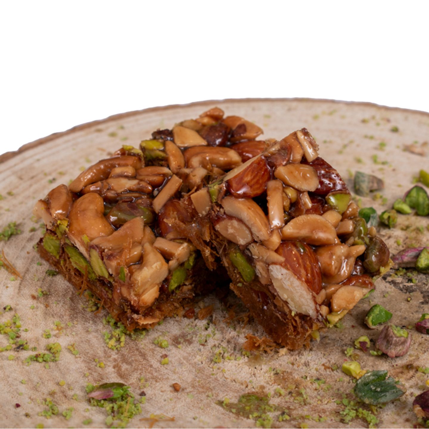 Kunafa With Nuts - Half A Kilo