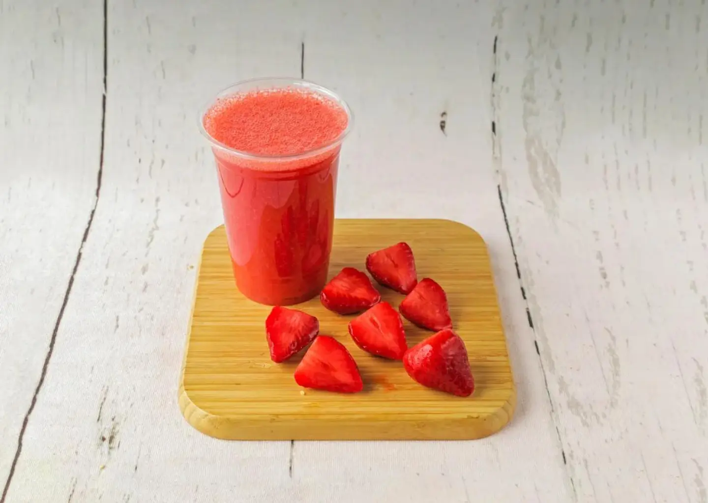 عصير فراولة - وسط