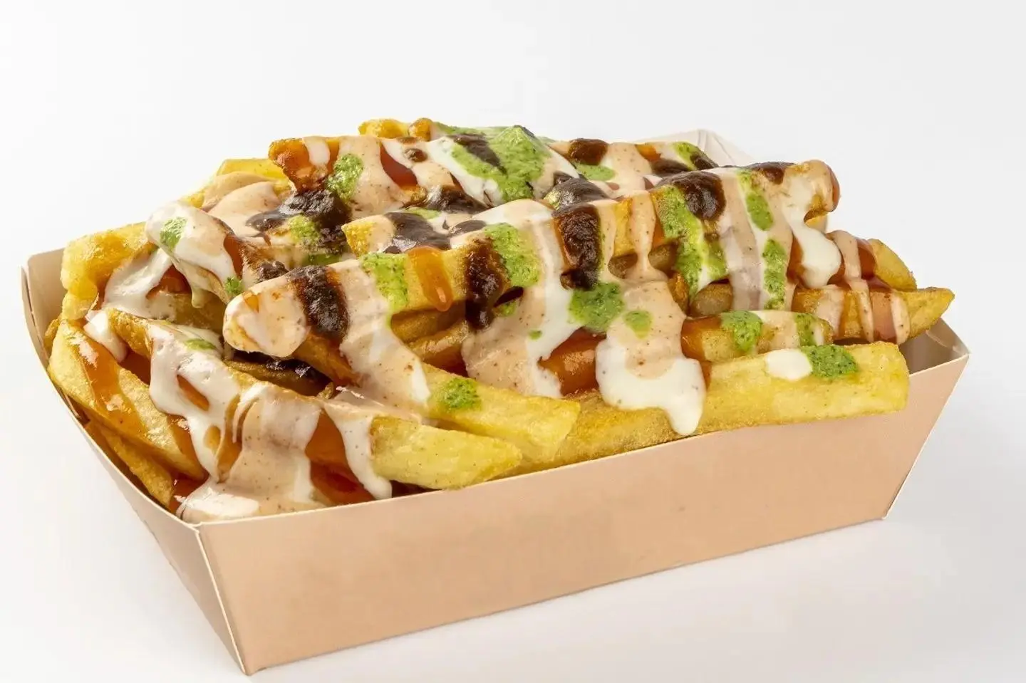 بطاطس مع صوصات - صغير