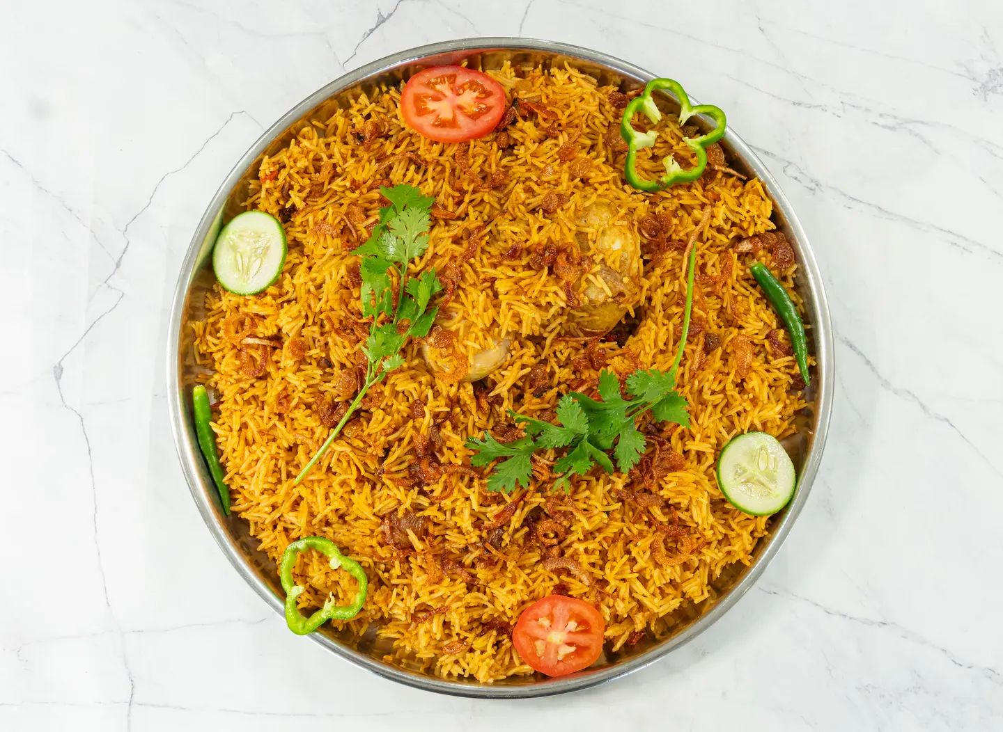 Madghot Chicken With Rice - Half Chicken