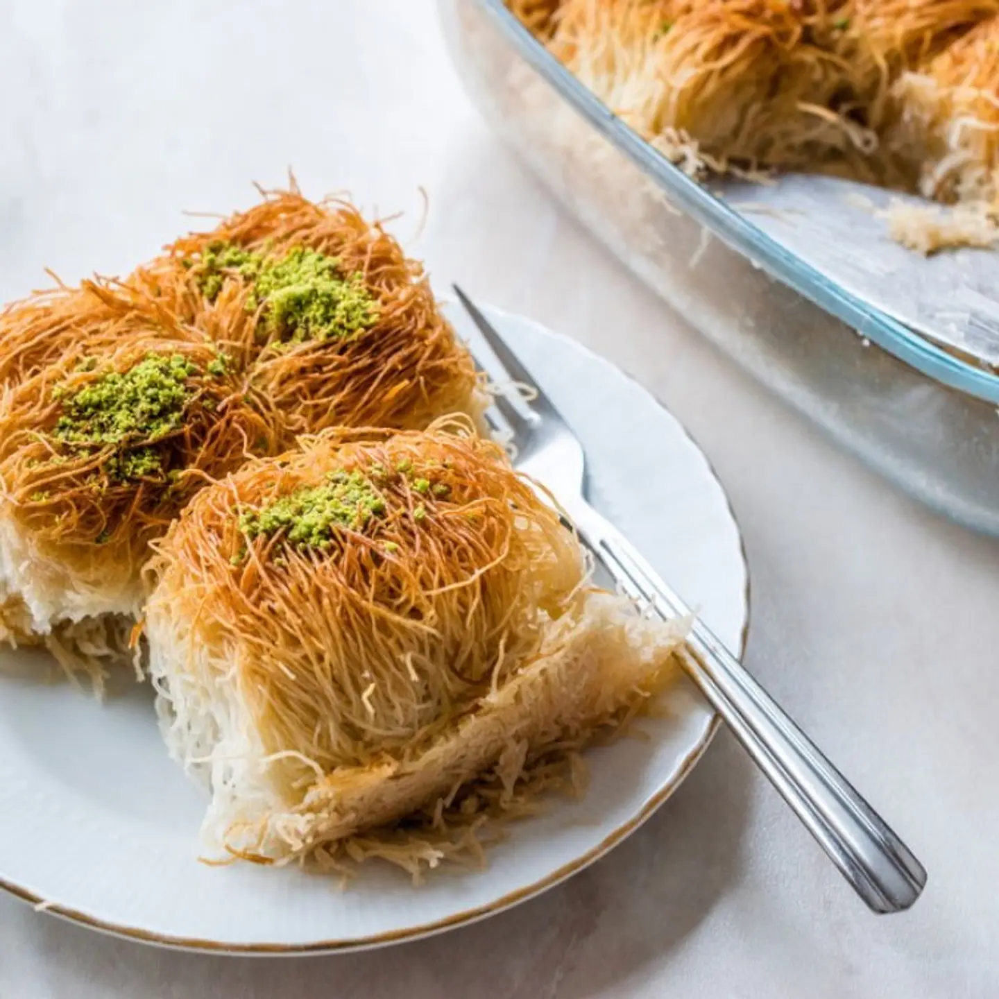 Rough Kunafah With Cream - 250 Grams