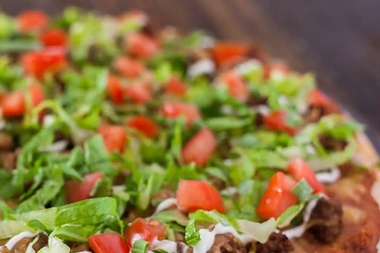 Chicken Taco Pizza - Medium