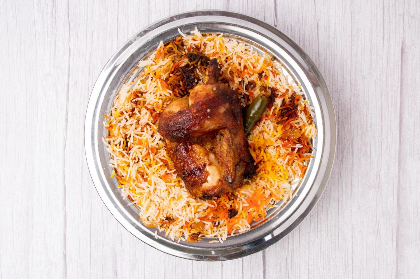 Grilled Chicken With Rice - Half Chicken