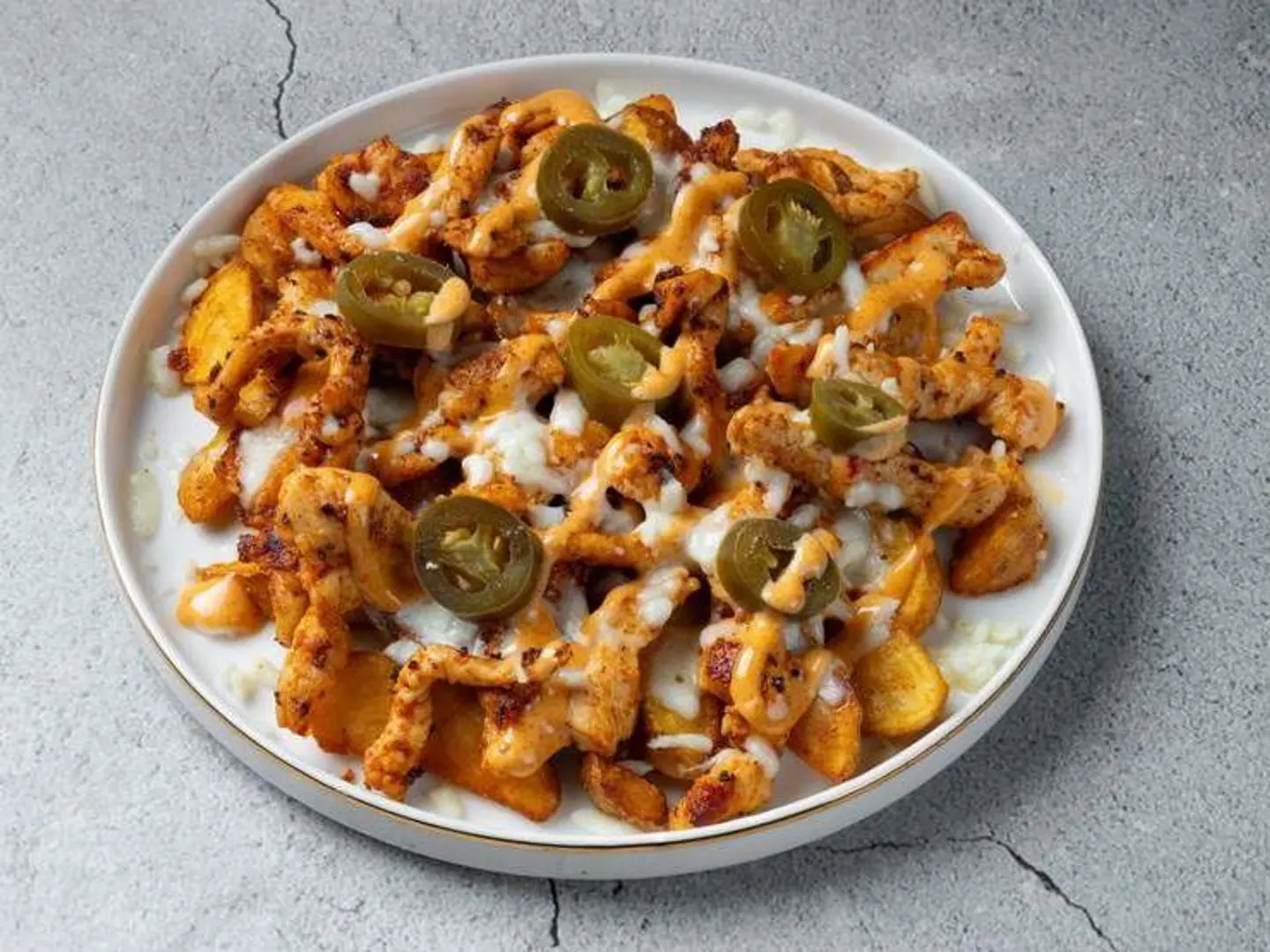 Chicken Cheesy Wedges - Chicken