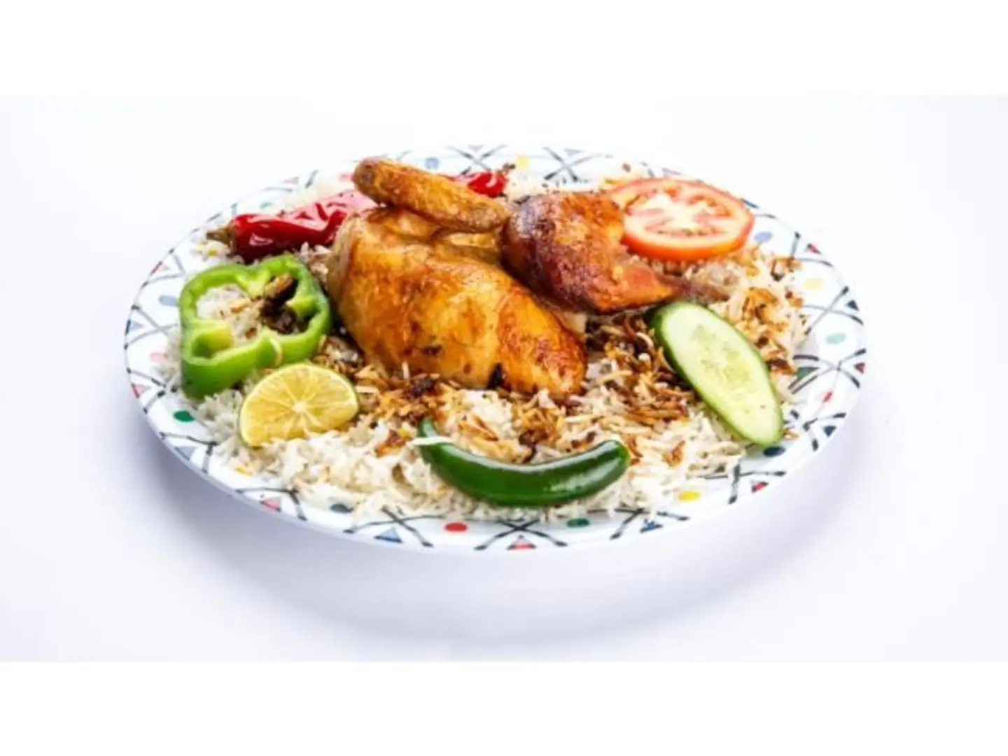 شواية نصف حبة - رز بشاور