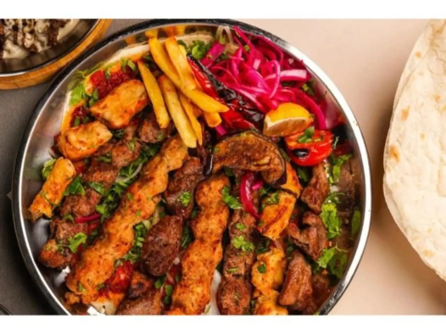 For Two People - Chicken Kebab & Awsal