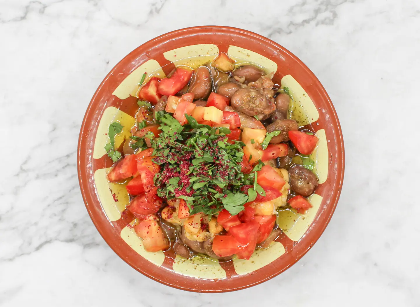 فول شامي بالزيت - فول شامي بالزيت-صغير