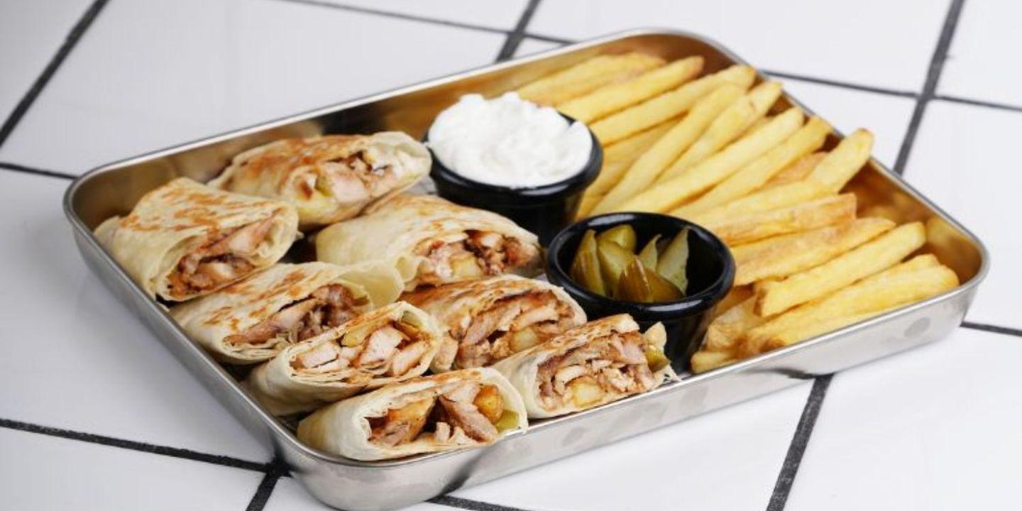 Golden Watin Shawarma Dish - Medium