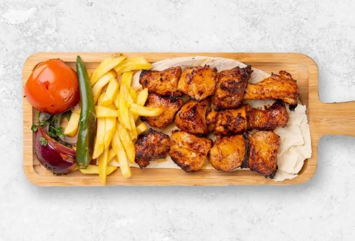 شيش طاووق بالعظم - صغير