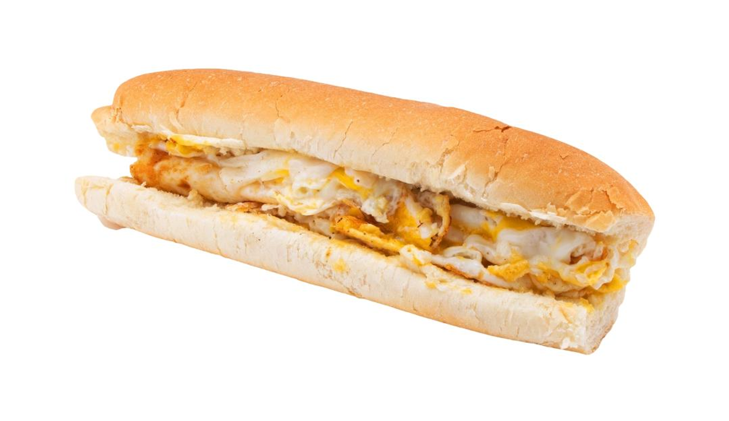 بيض مقلي - بالجبن