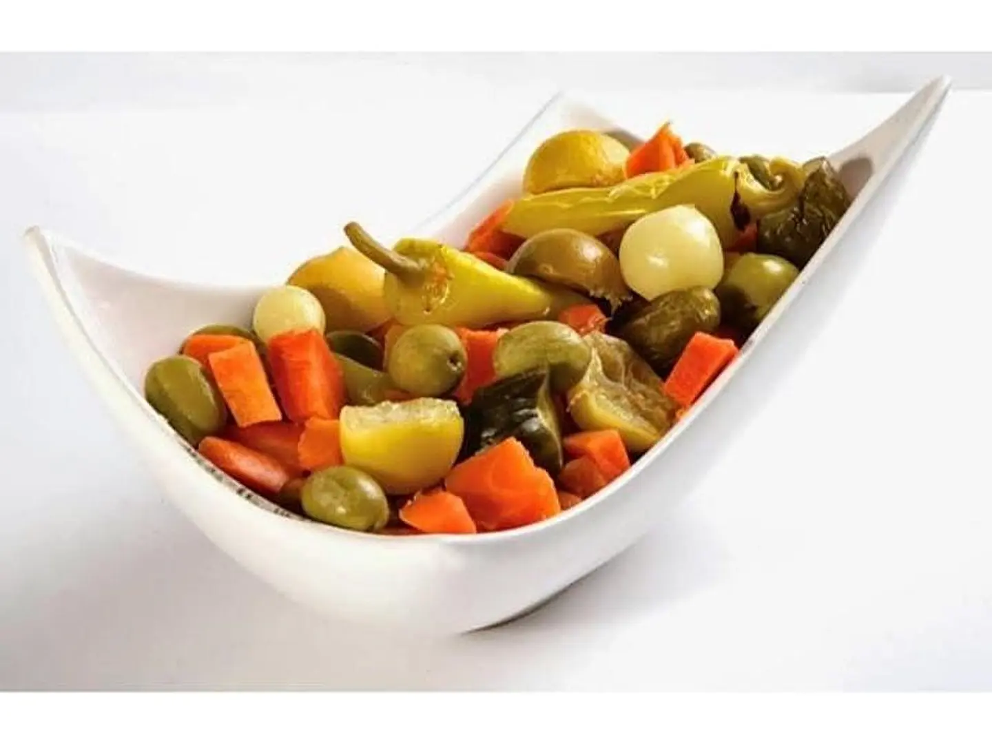 Large Mixed Pickles Plate - Small