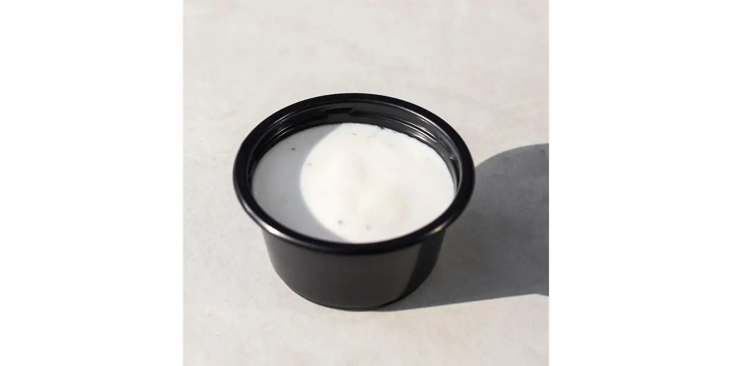 علبة لبن - صحن صغير