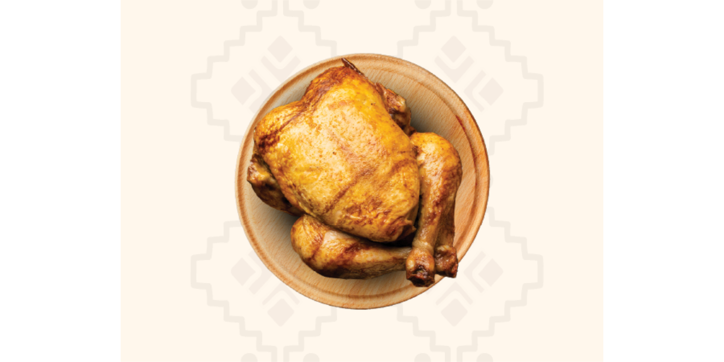 دجاج مندي سادة - نص دجاجة