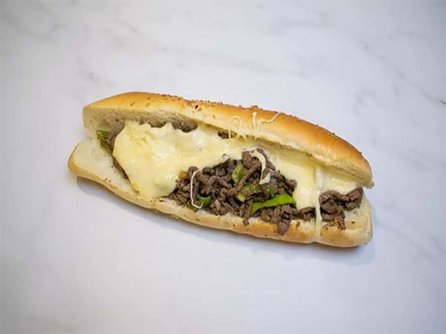 Liver With Cheese Sandwich - Half Sandwich