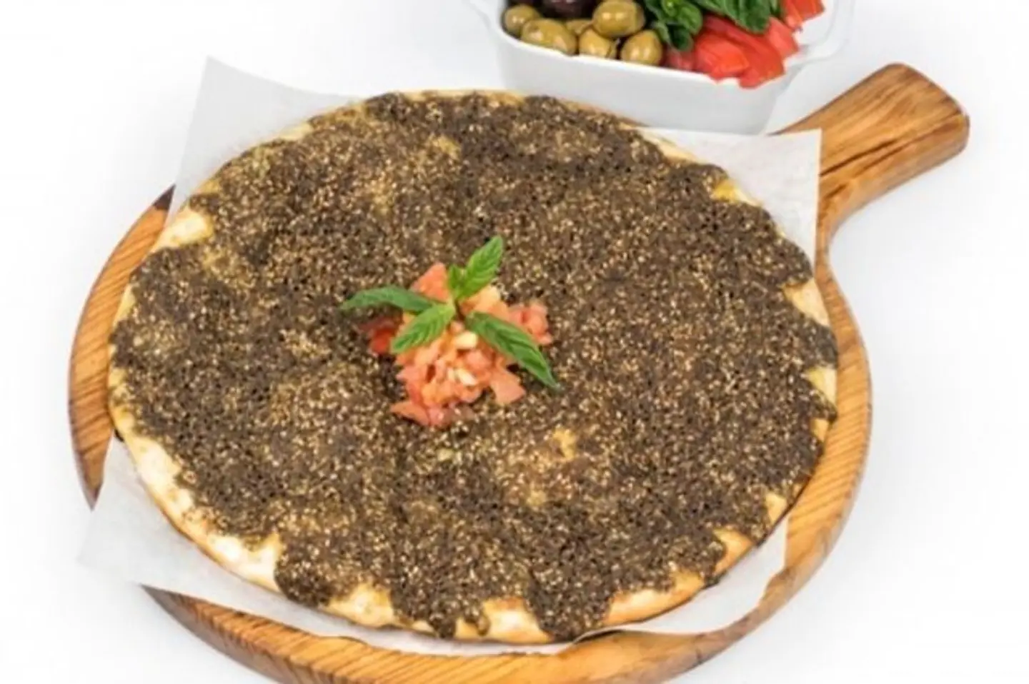 منقوشة زعتر - مع جبنة