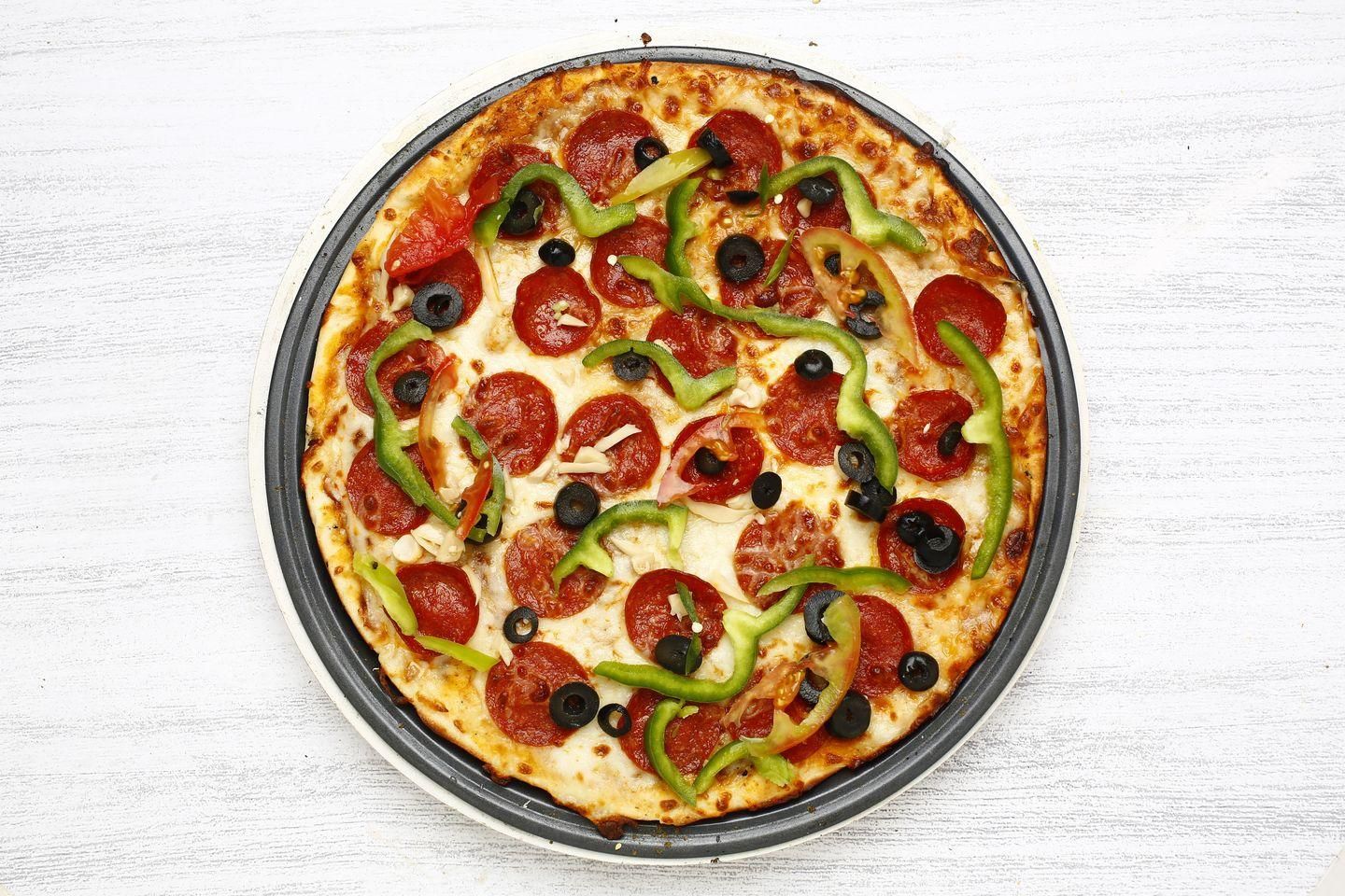 Pepperoni Vegetable Pizza - Medium