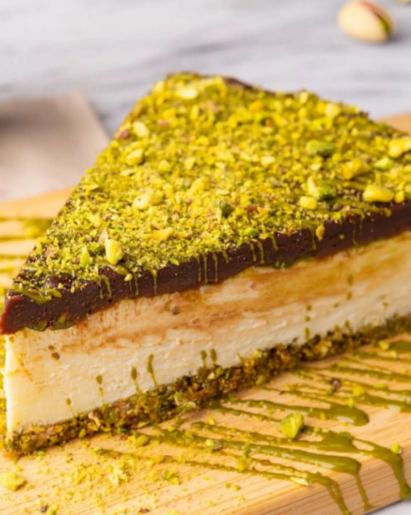 Pistachio Cheesecake - A Quarter Of A Kilo