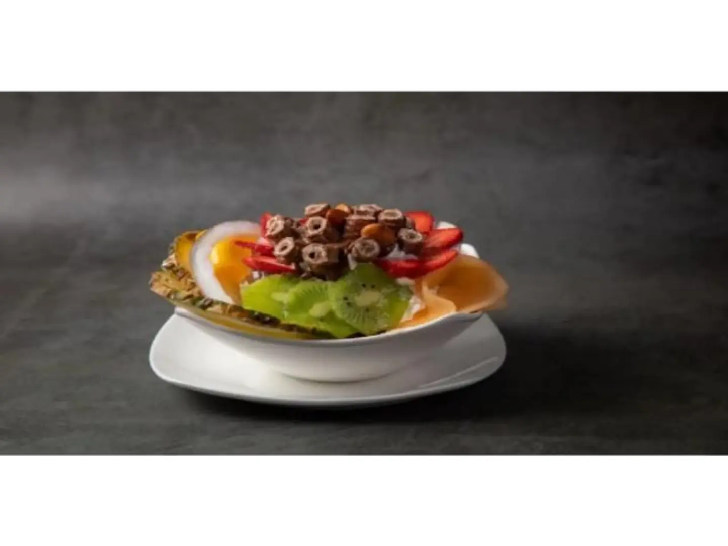 سلطة مع الكريمة - صغير