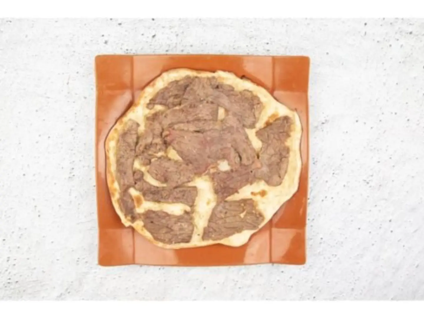 Meat Slices On Dough - Small