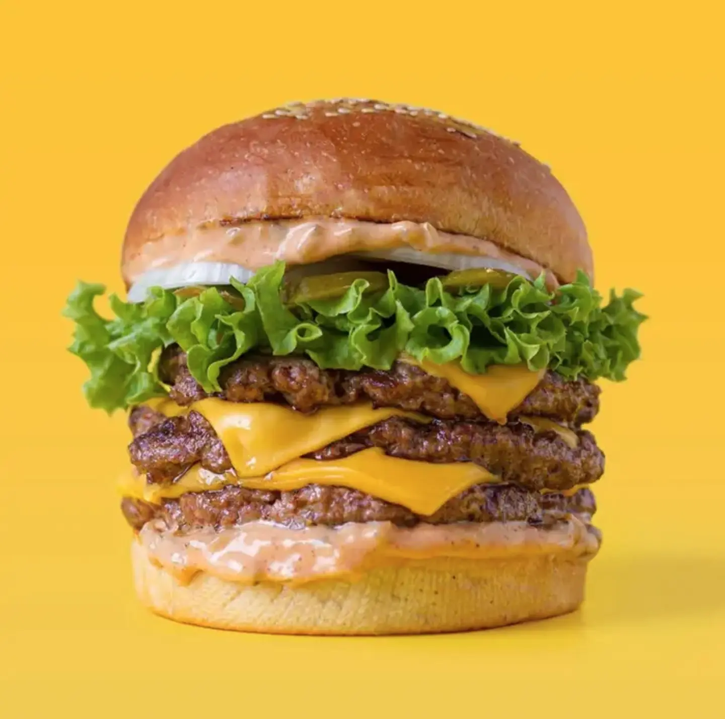 Triple Beef Burger - Sandwich