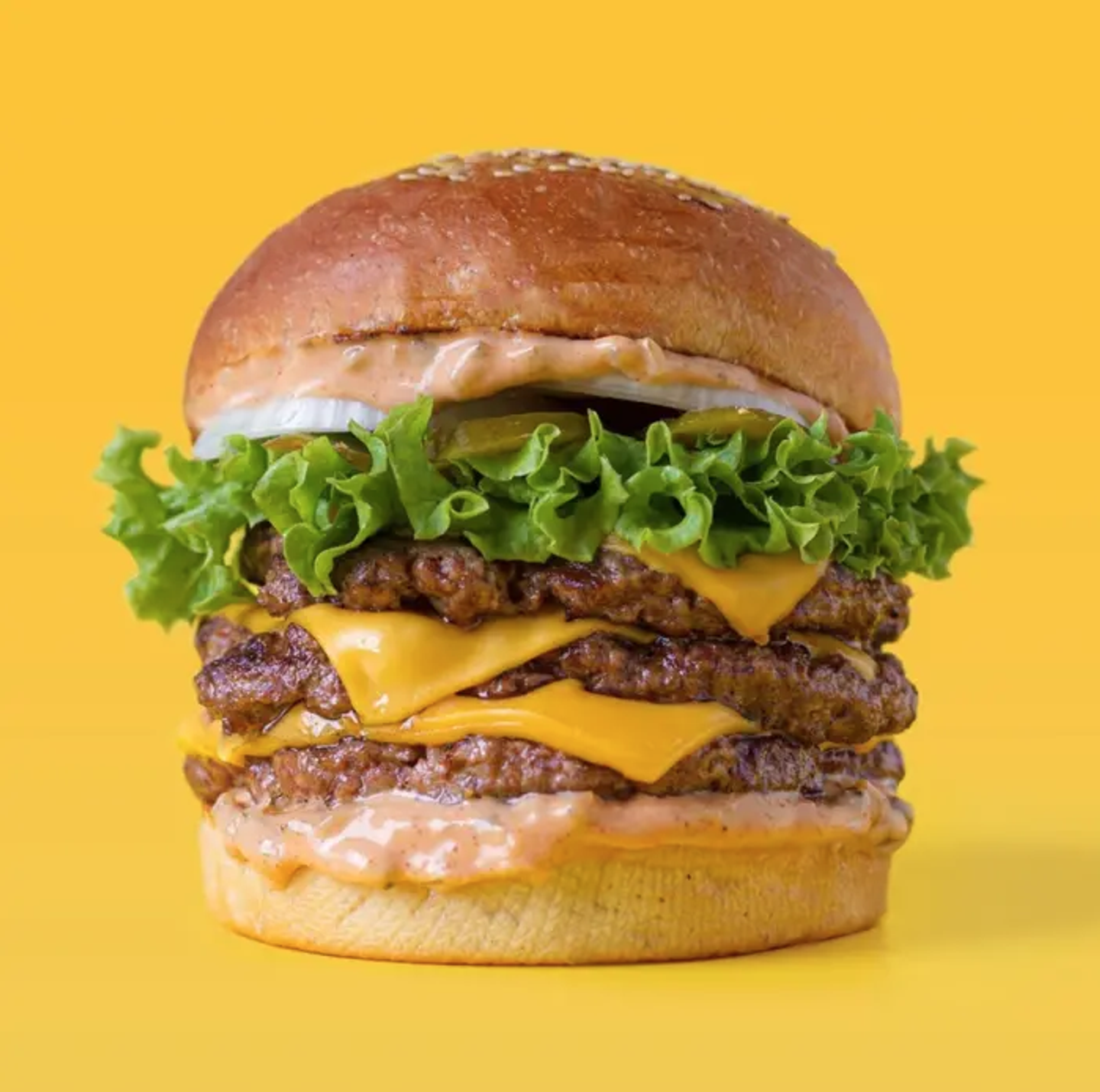 Triple Beef Burger - Sandwich