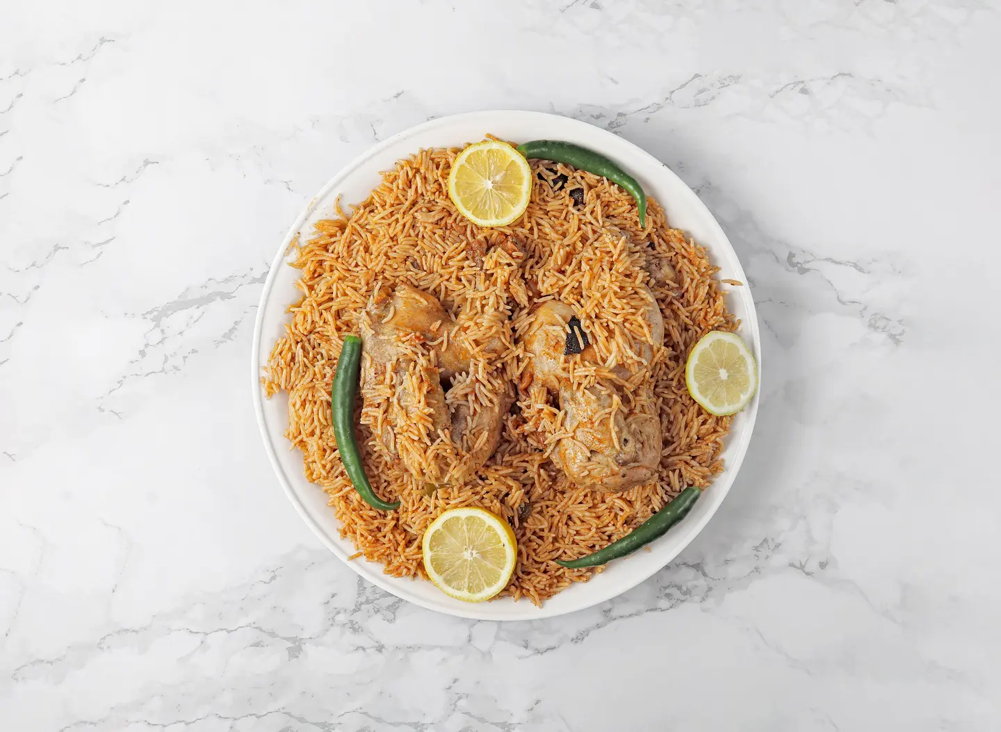Madghout Chicken With Rice - Half A Chicken