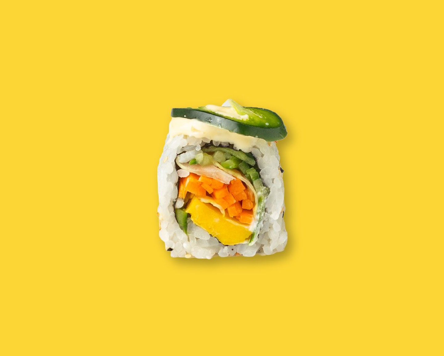 Fruits And Vegetables Roll (4pcs ) - Price (For 4pcs)
