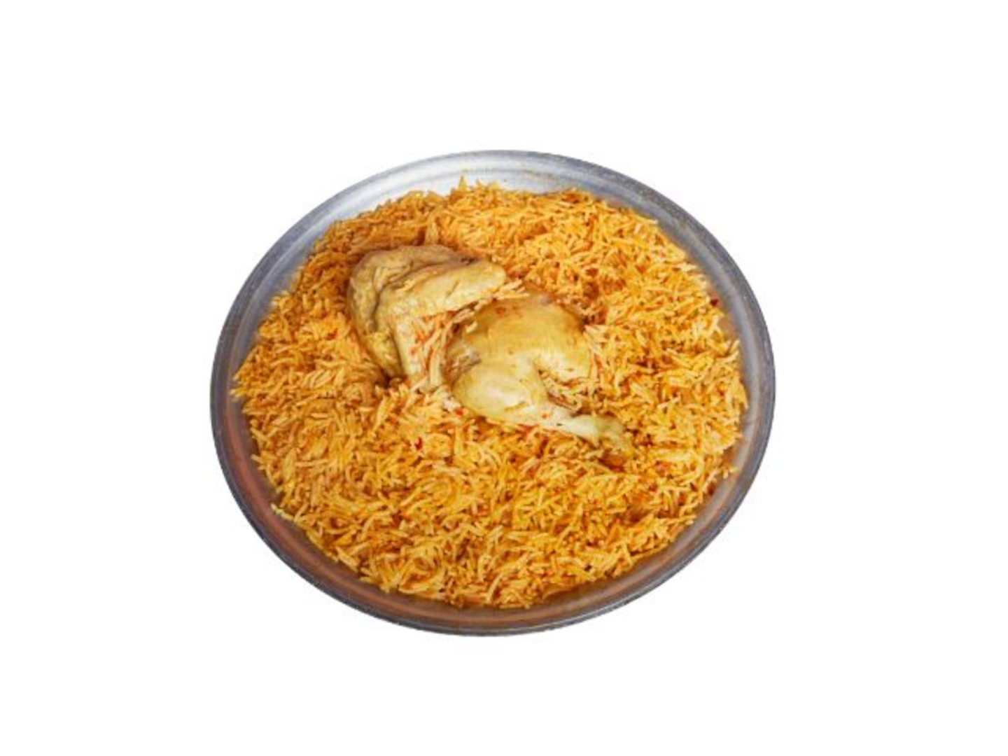 دجاج مظغوط - نص دجاجه
