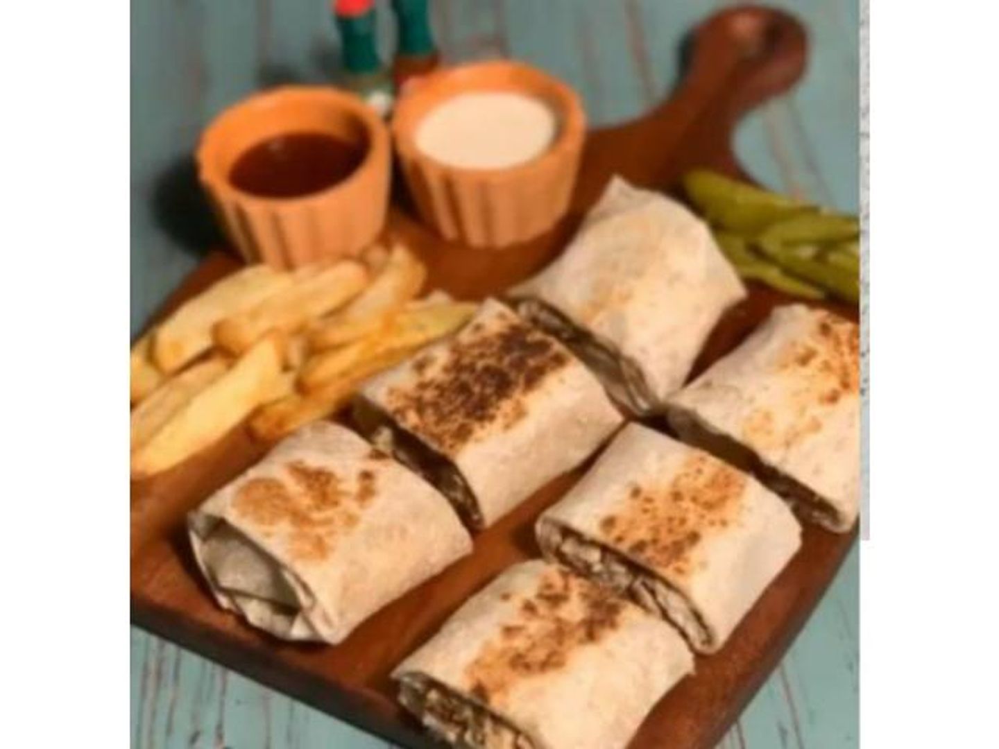 Large Arabic Plate - With Cheese