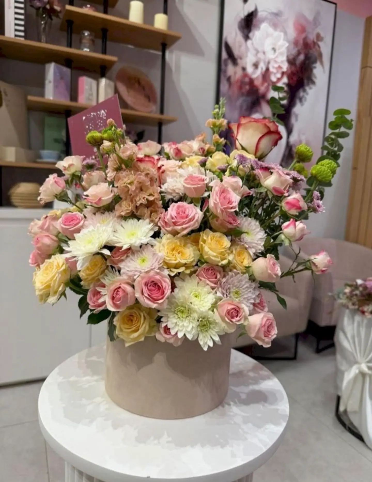 علبة لمسة مخملية - صغير