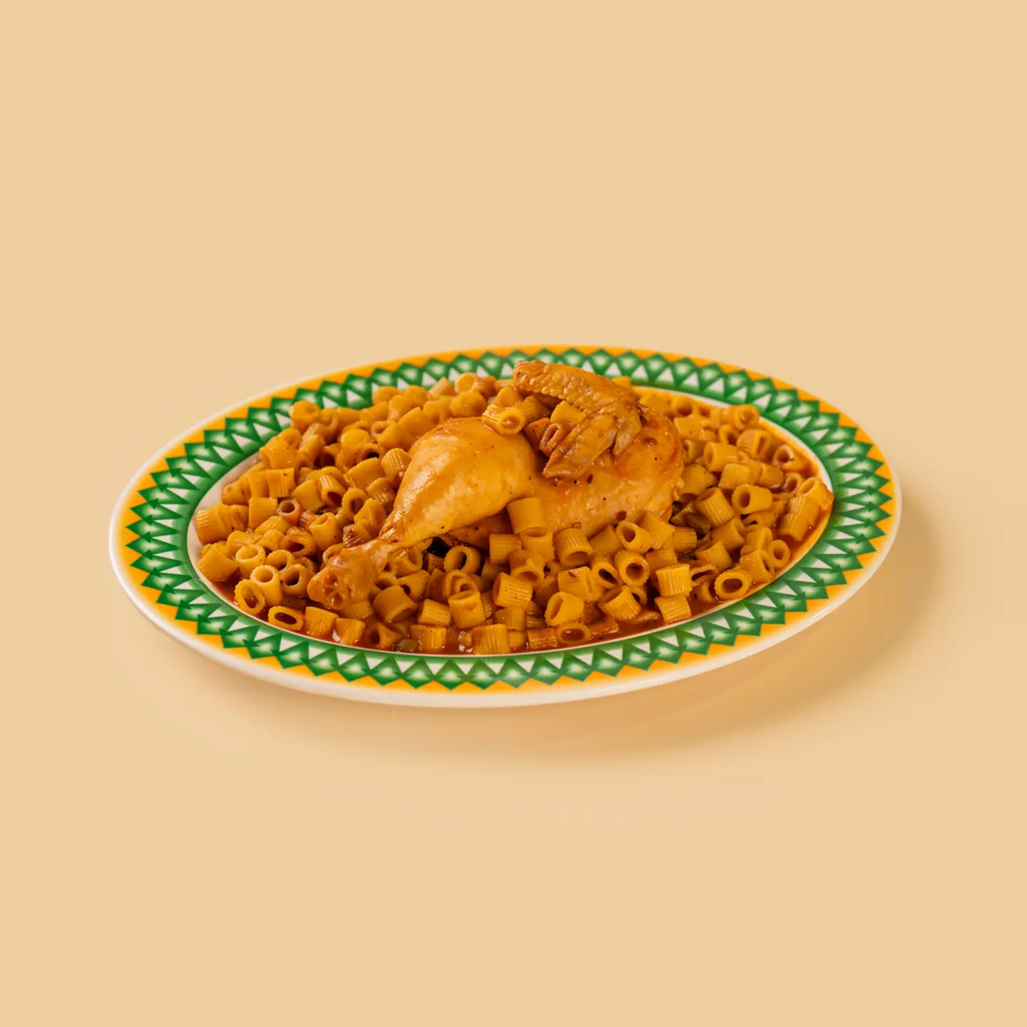 مكرونة افندي دجاج - نصف حبة